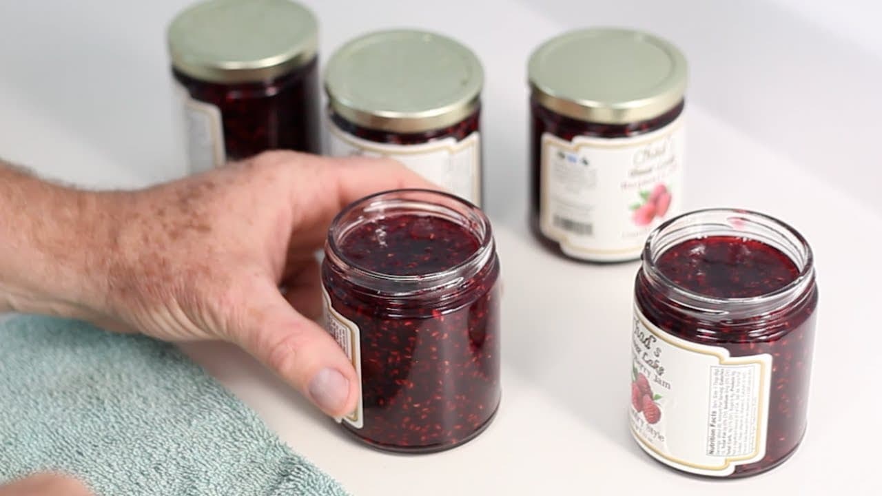 Country-Style Raspberry Jam by YourProduceGuy, a frame from the YouTube video