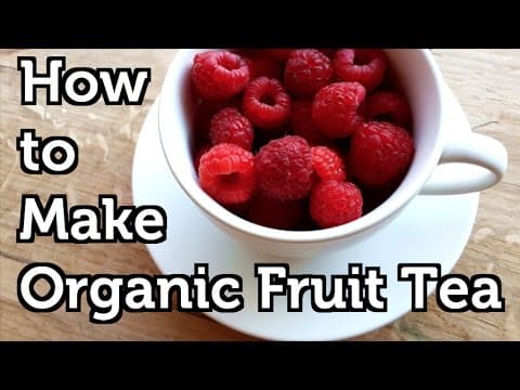 Organic Mint Fruit Tea by Alberta Urban Garden Simple Organic and Sustainable, a frame from the YouTube video