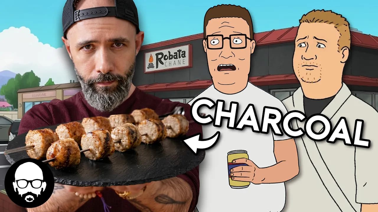 Bobby Hill's Restaurant Menu (King of the Hill) – Multiple Dishes by Binging with Babish, a frame from the YouTube video