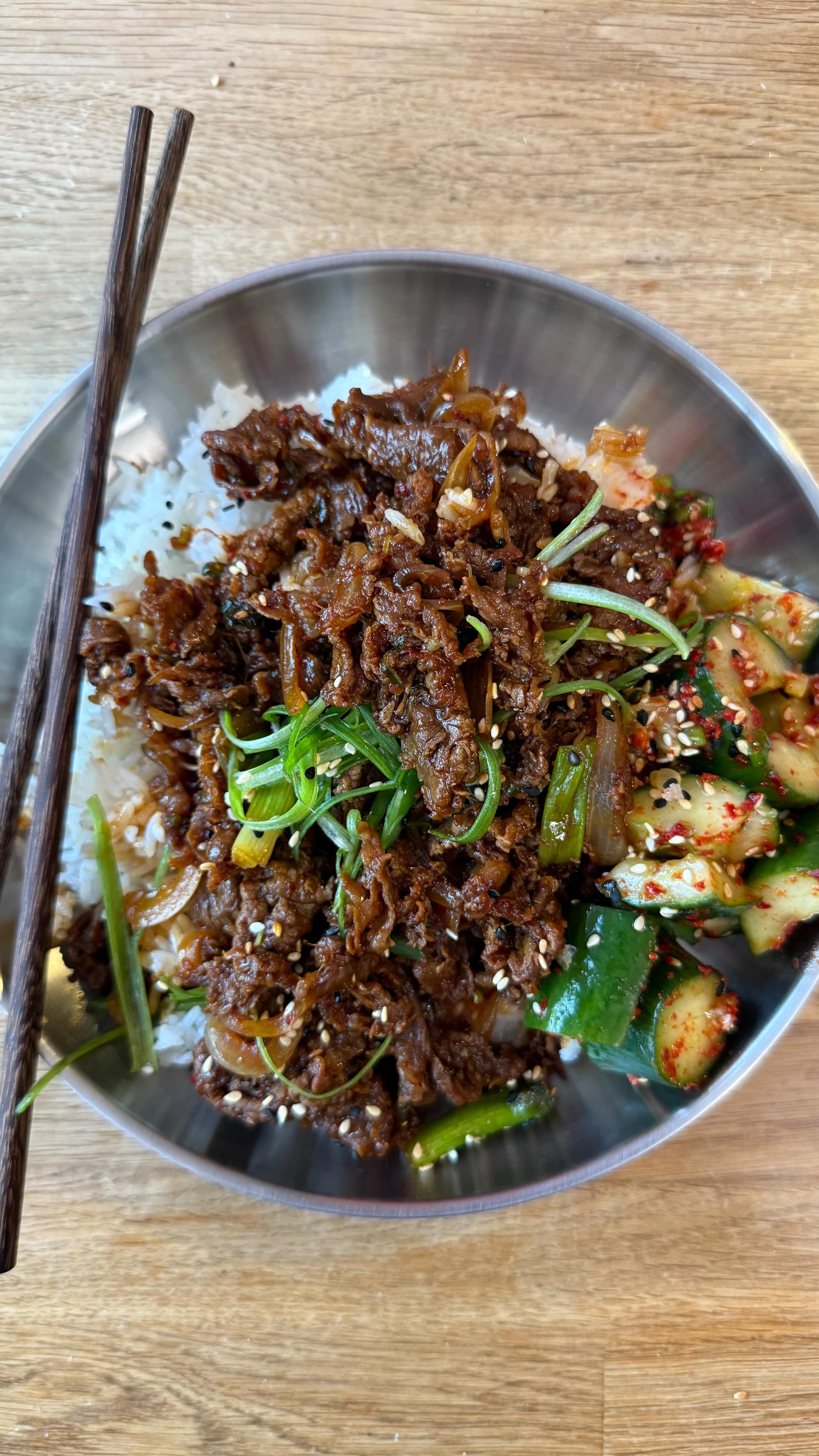 Quick Beef Bulgogi
