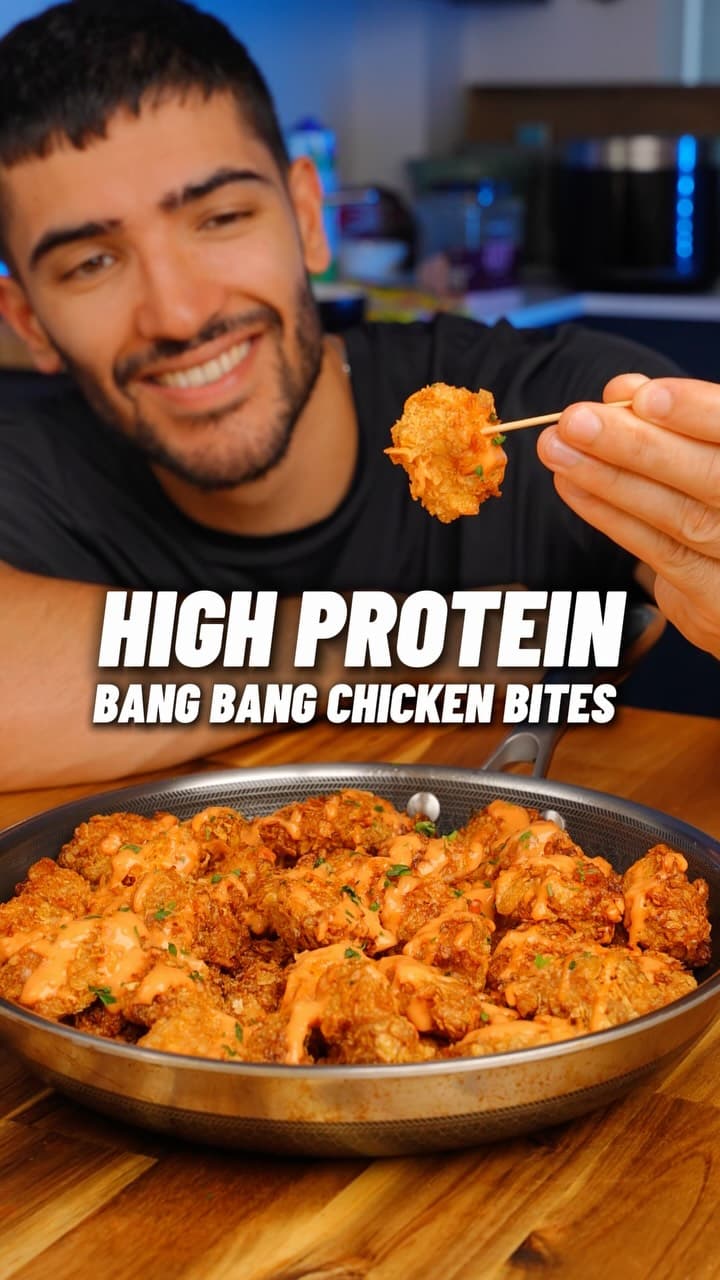High Protein Bang Bang Chicken Bowls