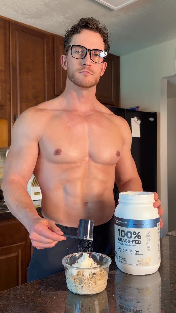 Blueberry Cheesecake Protein Oats