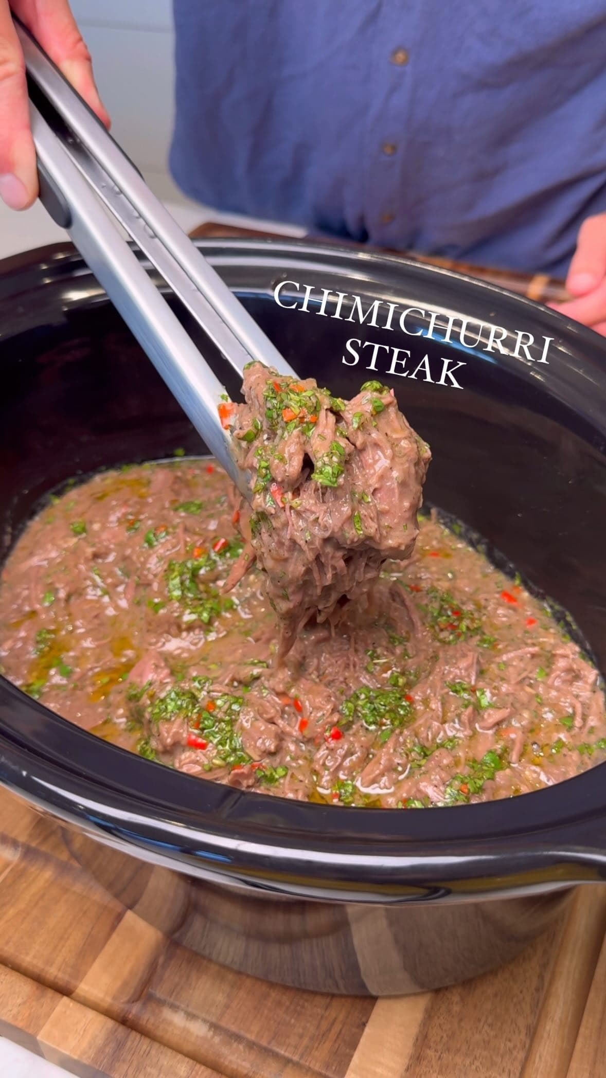 Chimichurri Steak with Yellow Rice
