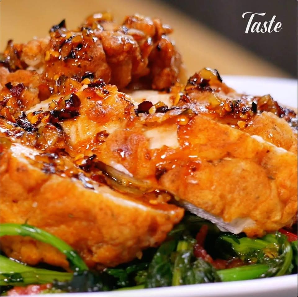 Crispy Chicken With Hot Sauce