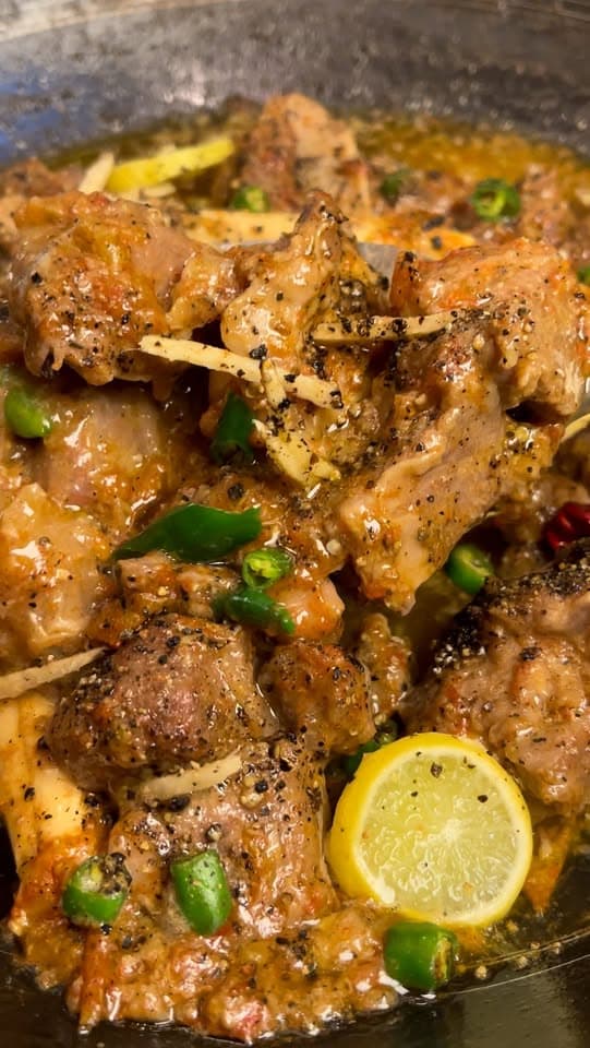 Mutton Kali Mirch (Black Pepper Mutton)