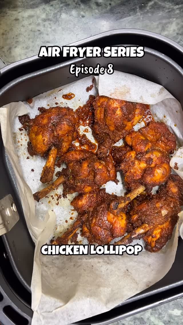 Air Fryer Chicken Lollipops