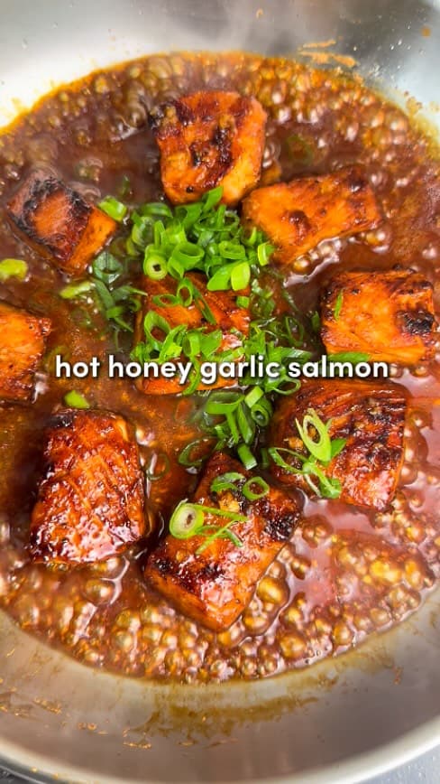 Hot Honey Garlic Salmon