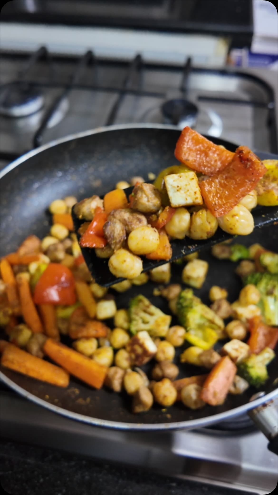 Vegetarian Protein-Packed Veggie Stir-Fry
