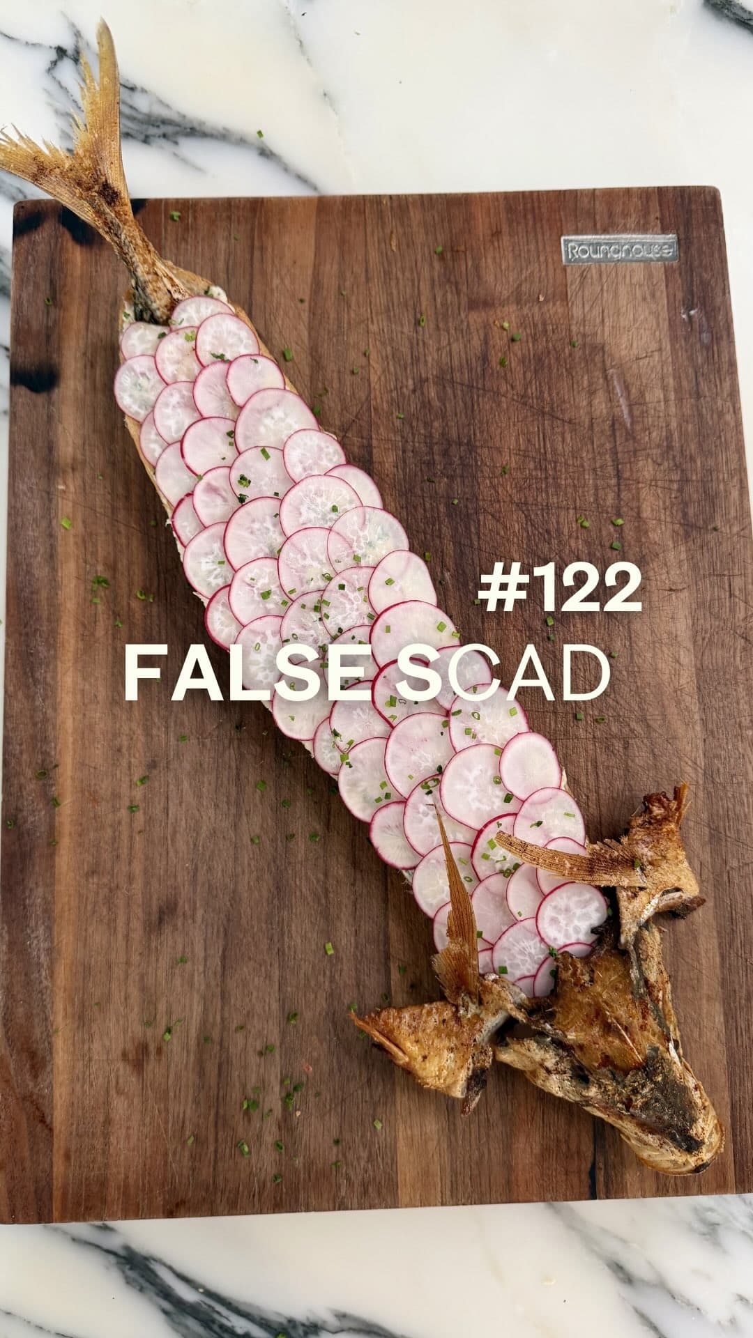 Fish Rillettes with Poached Scad