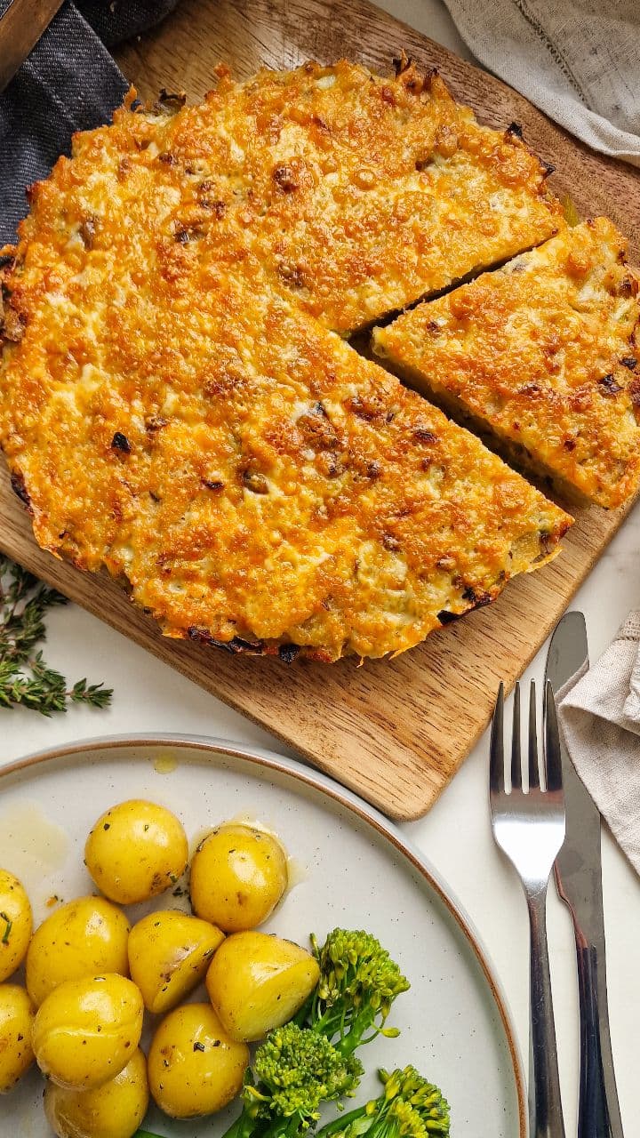 Cheesy Glamorgan Bake