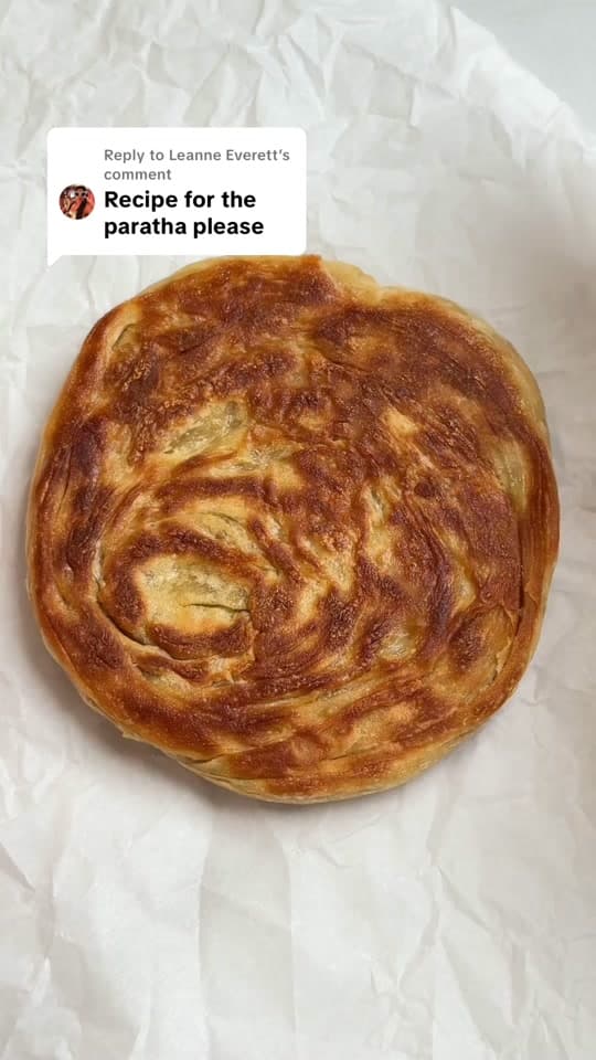Paratha Smash Burger Buns