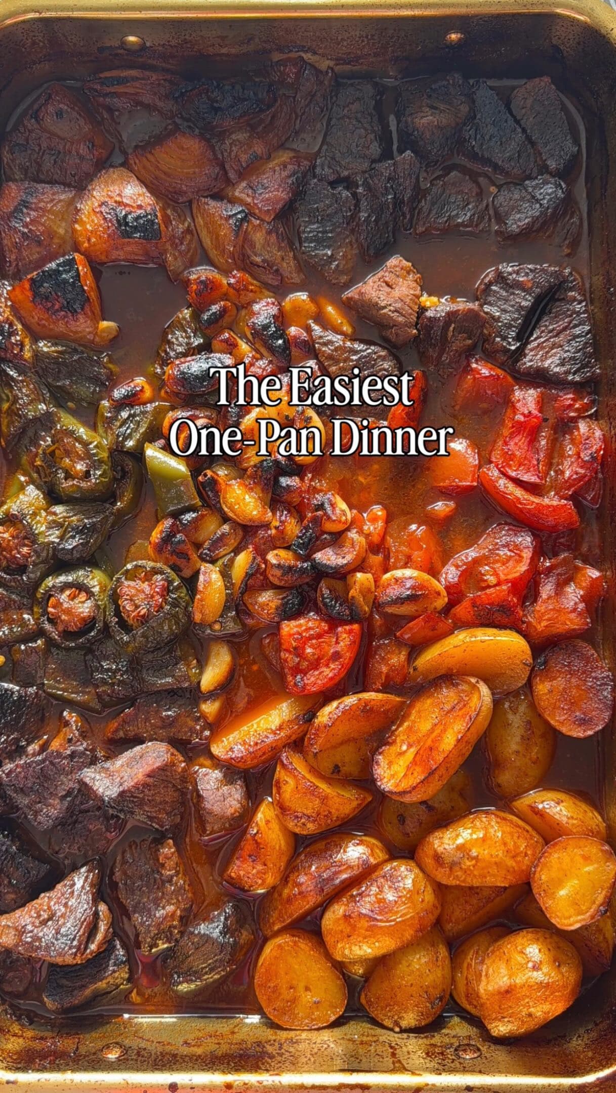 One‑Pan Beef and Potato Roast