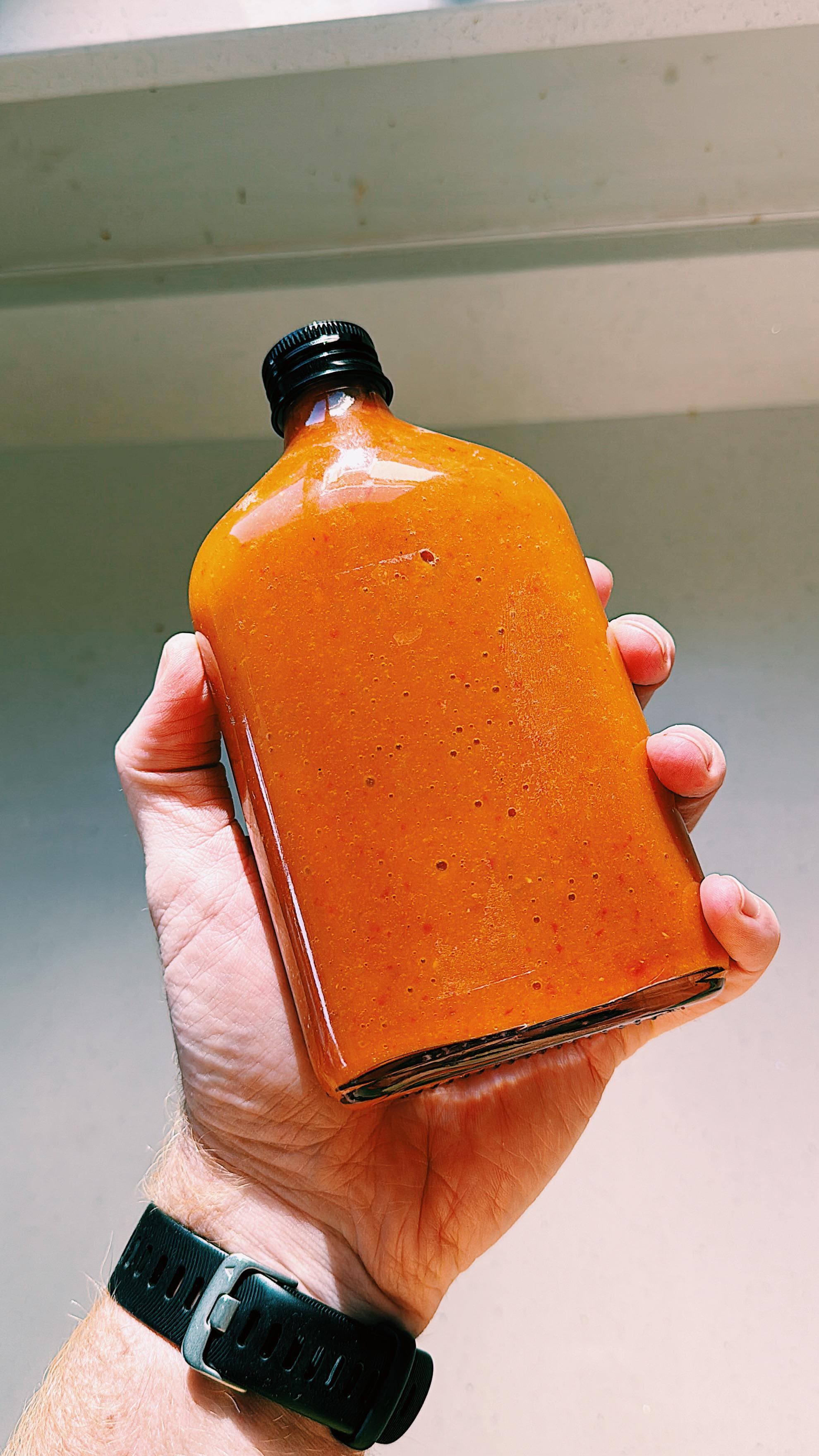 Fermented Chili, Mango, Ginger & Garlic Hot Sauce