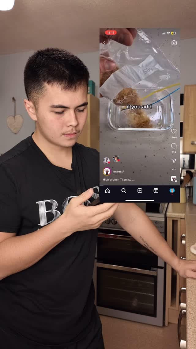 High Protein Tiramisu