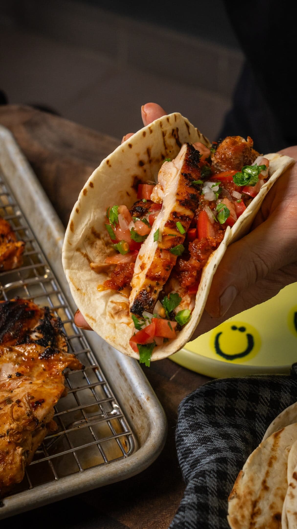 Grilled Chicken Tacos