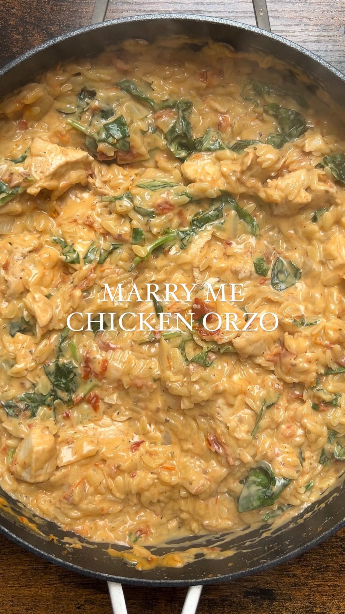 Marry Me Chicken Orzo