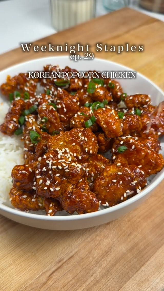 Korean Popcorn Chicken
