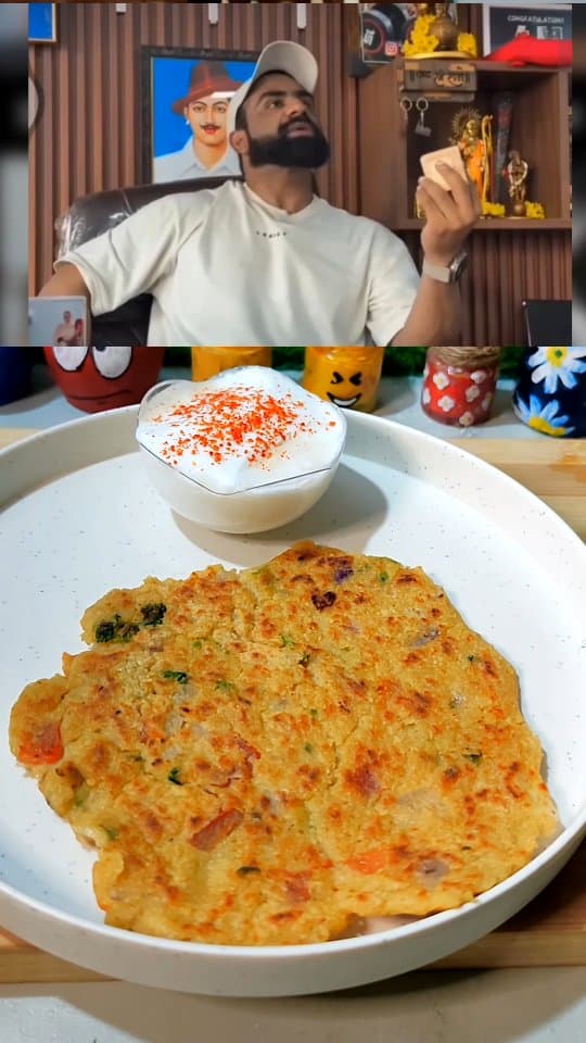 High Protein Soybean Besan Chila