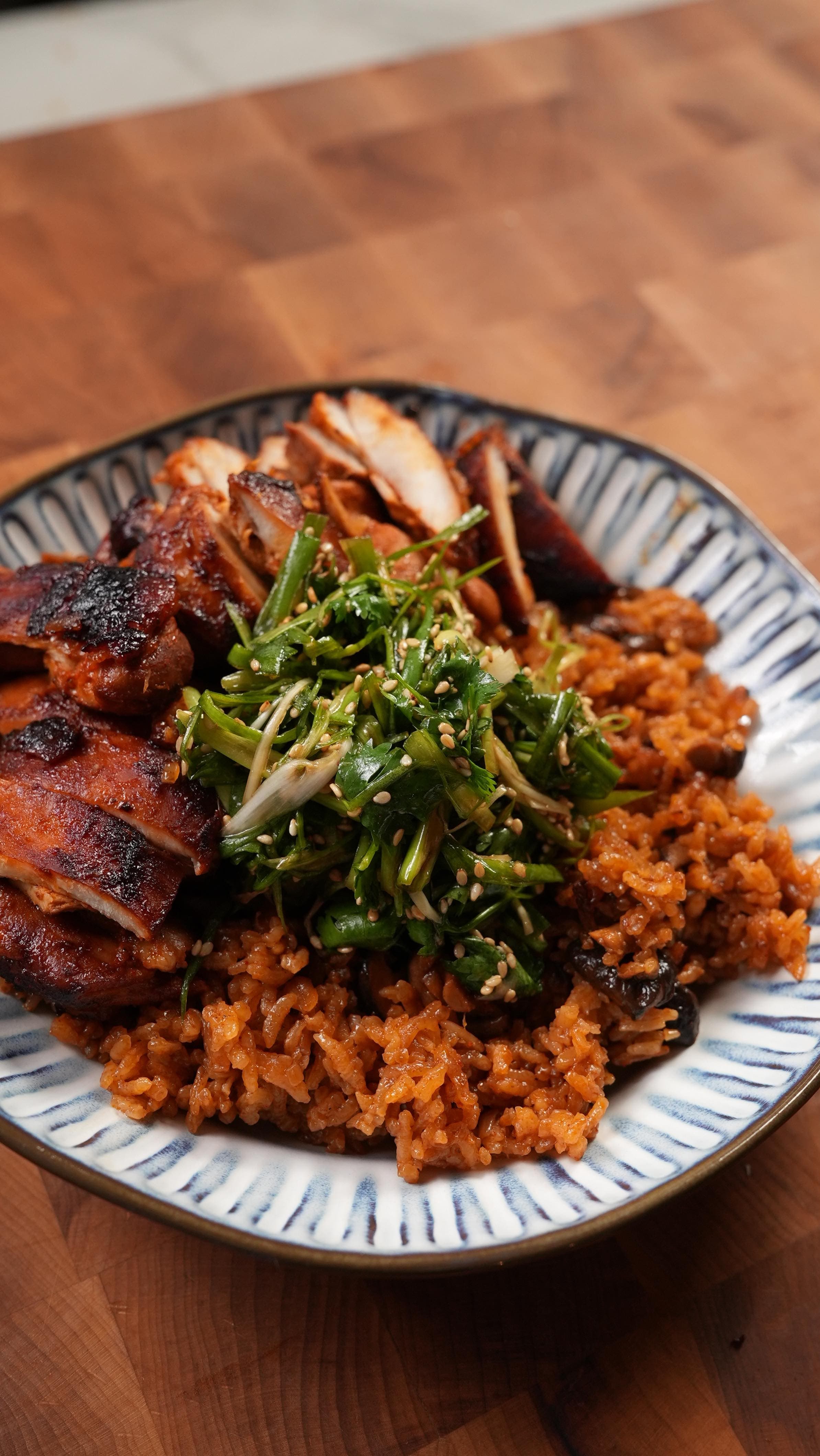 One-Pot Spicy Soy Chicken Rice