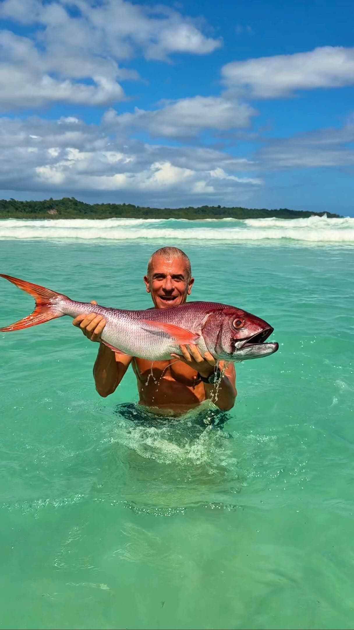 Grilled Fish on the Beach