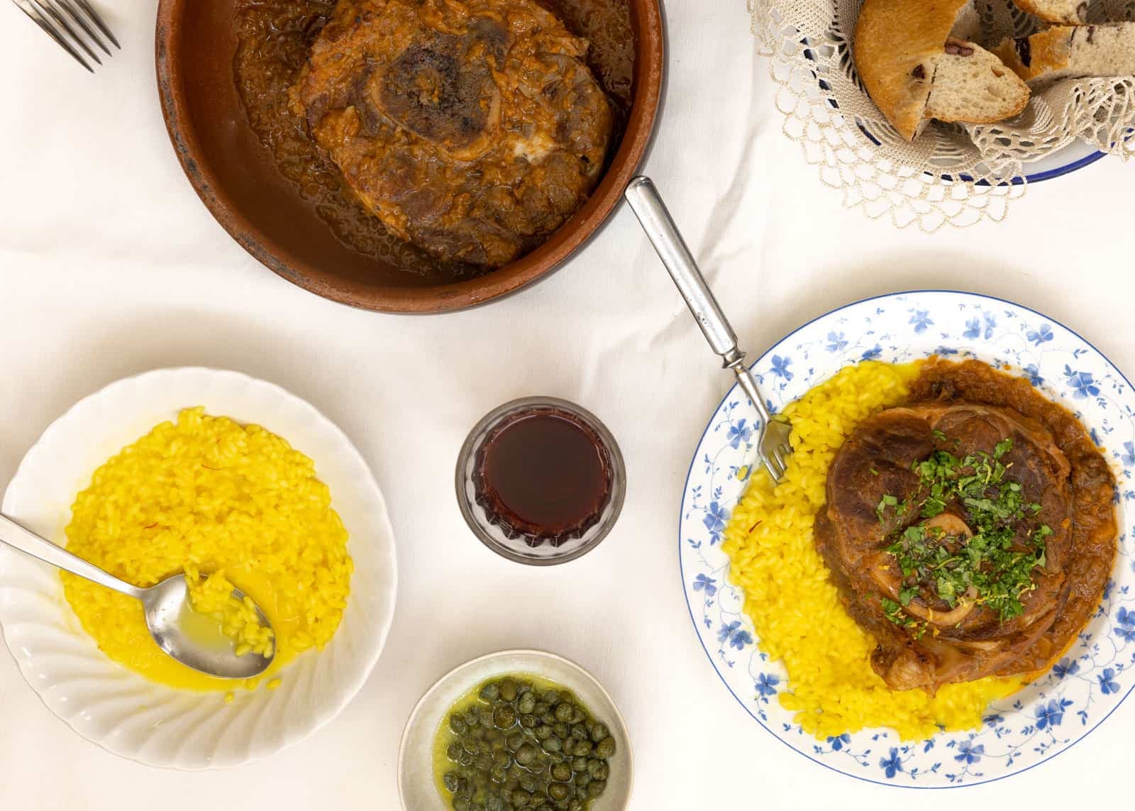 Ossobuco with Saffron Risotto
