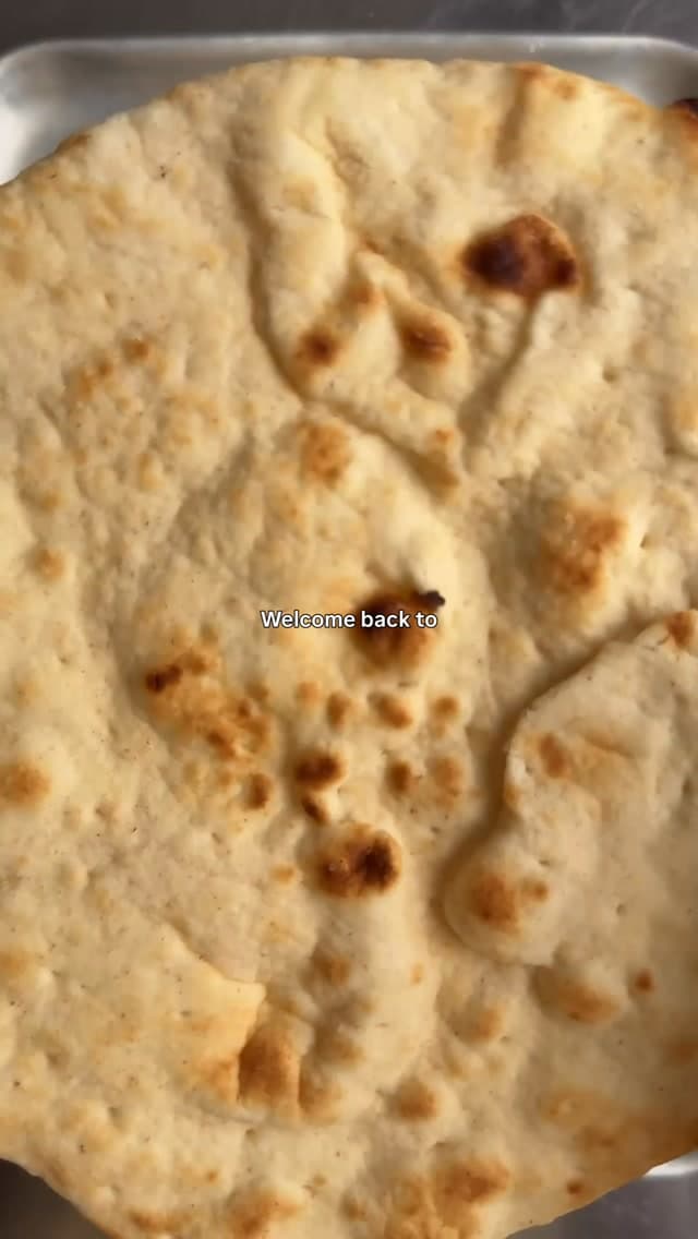 Smashed Merguez Beef Flatbread