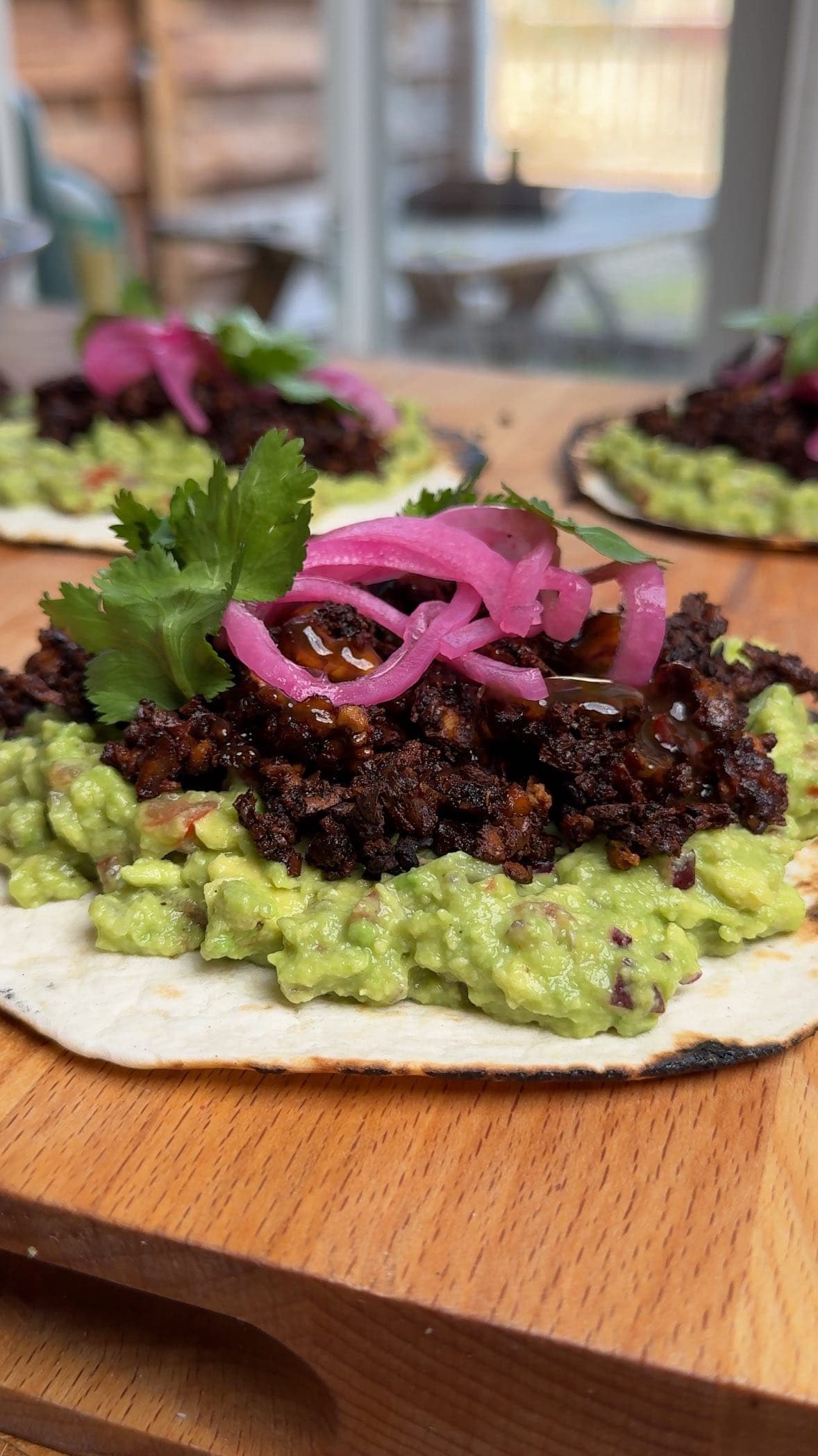 Shredded Tofu Tacos