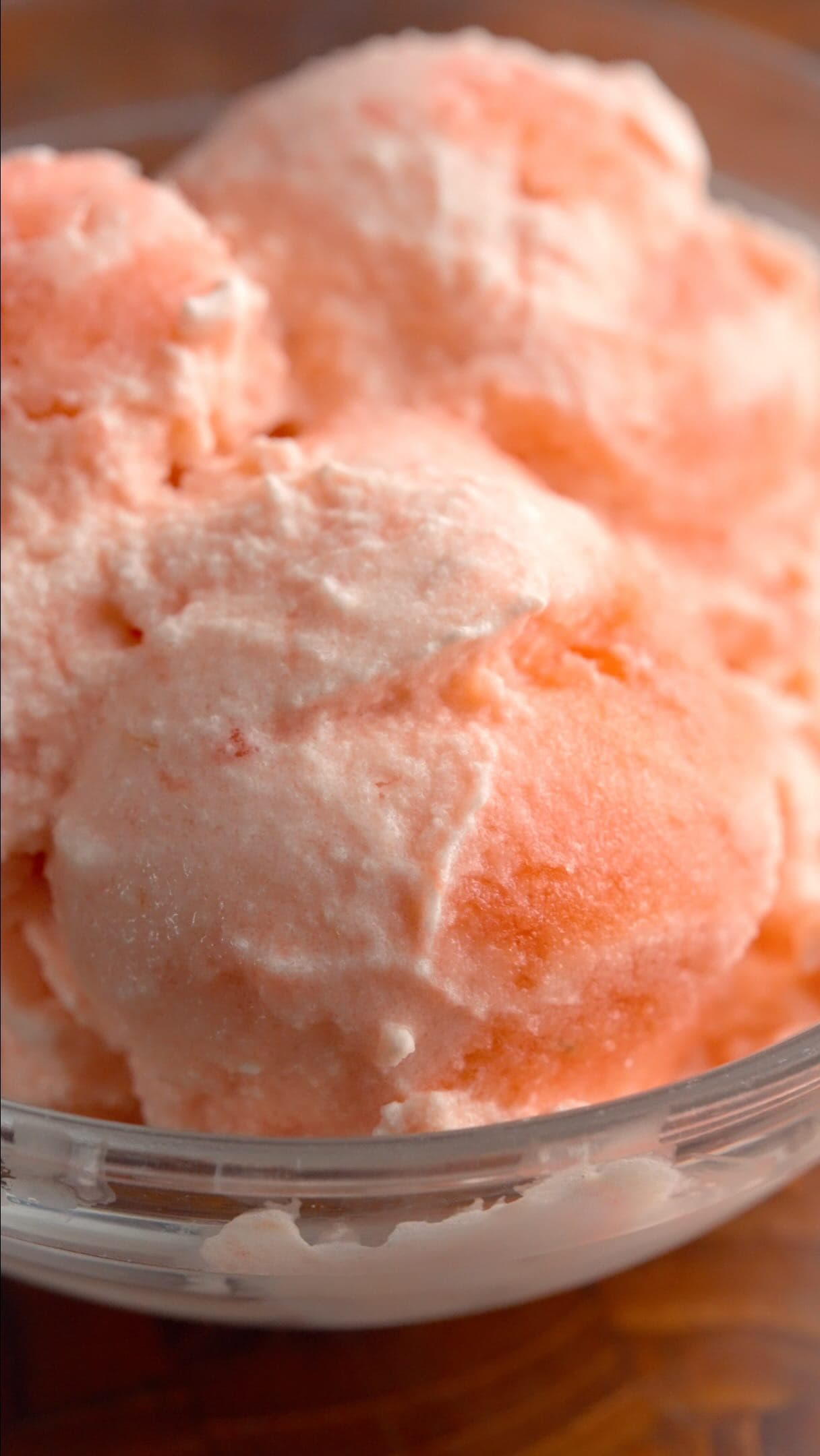 Watermelon Sorbet in Rind