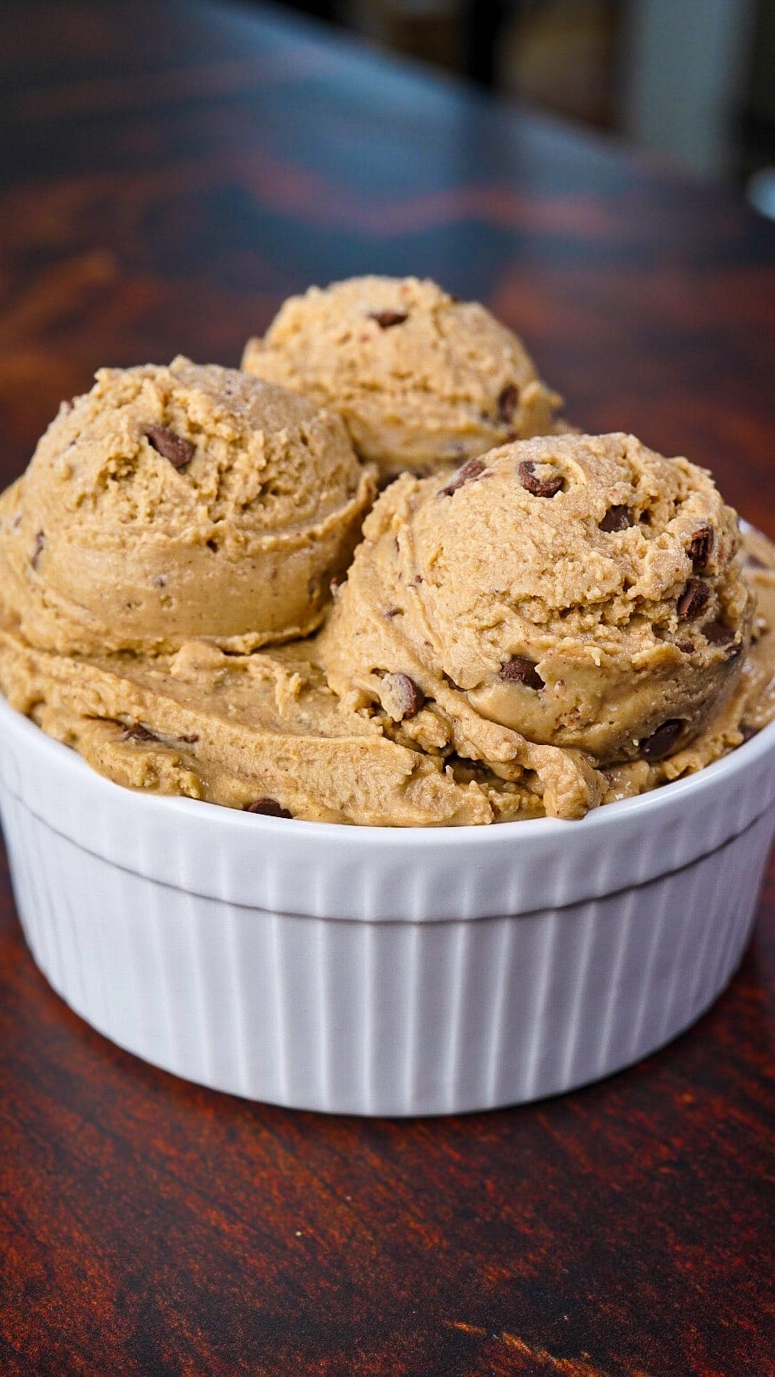 Blended Overnight Proats Chocolate Chip Cookie Dough
