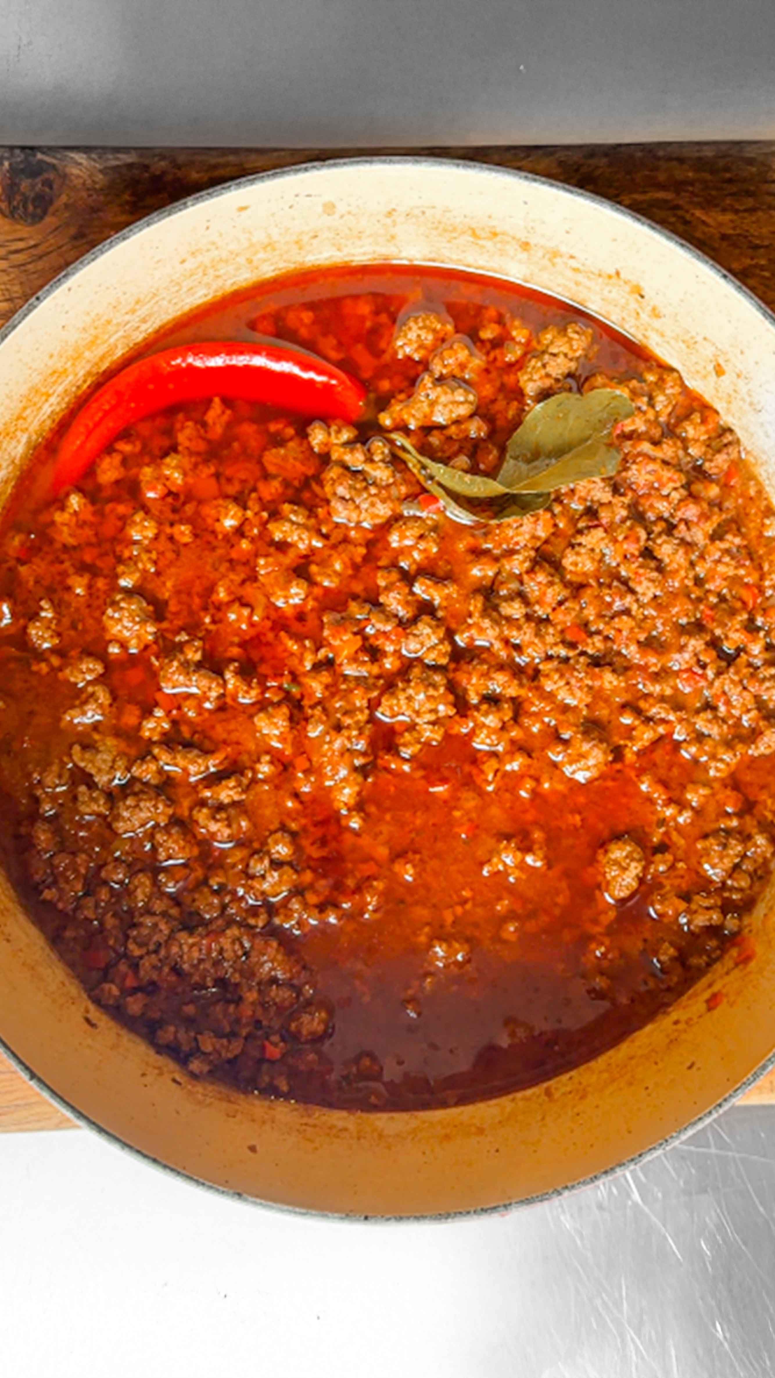 One-Pan Chili Con Carne
