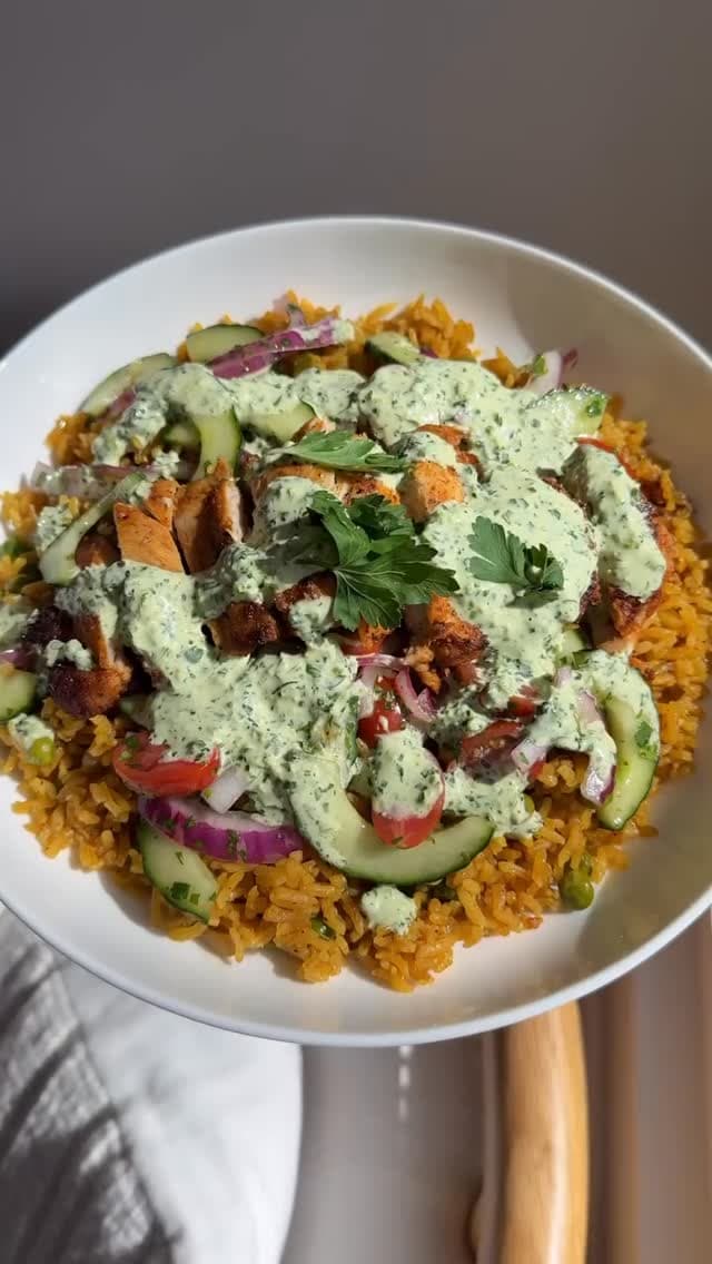 Peruvian Inspired Chicken and Rice Bowl