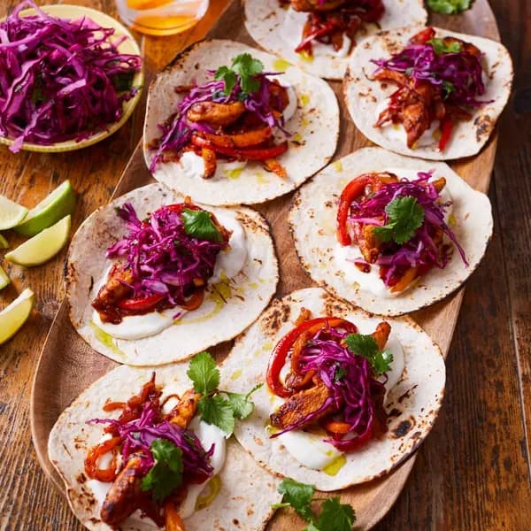 Smoky Chicken Fajitas