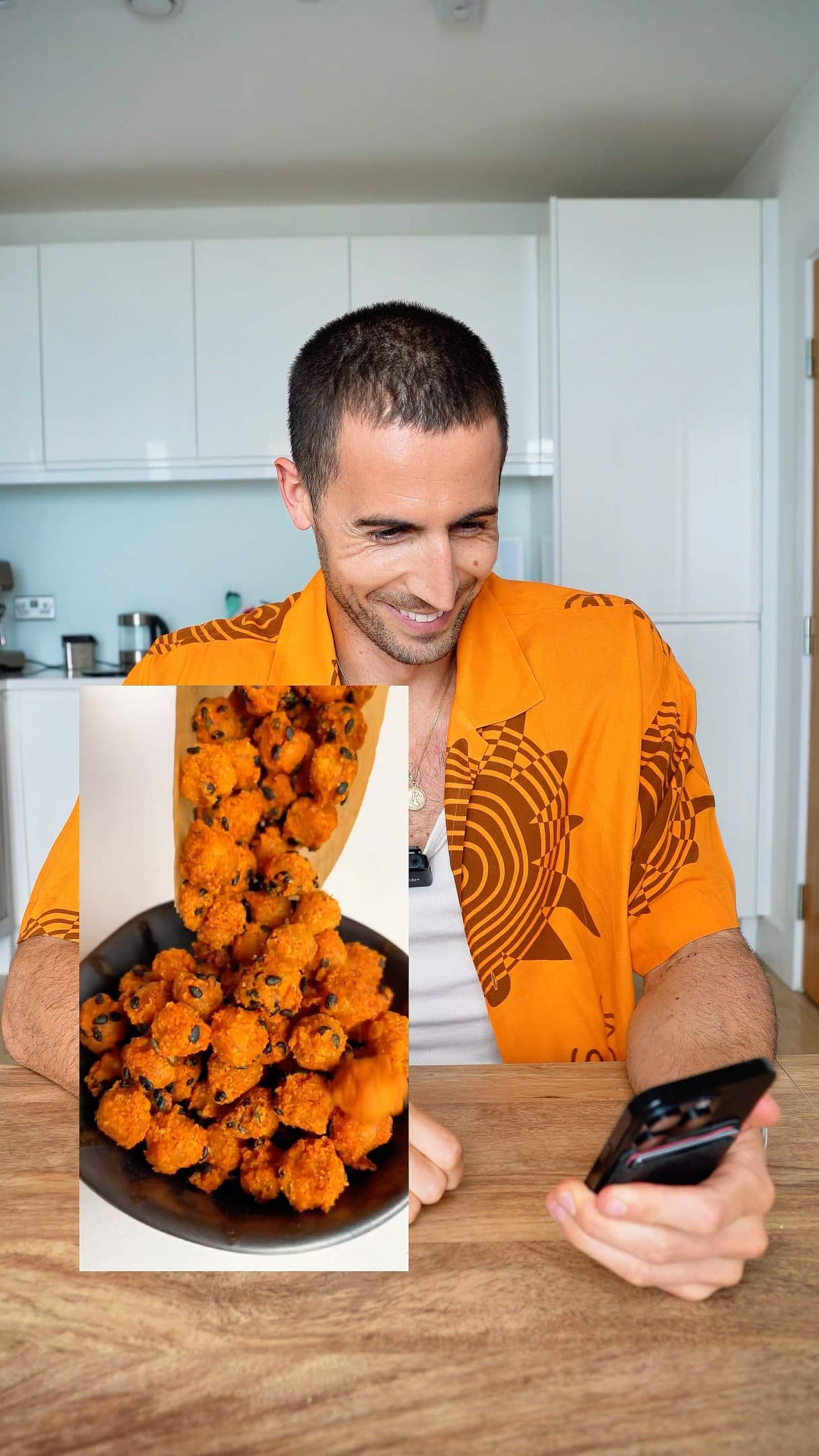 High Protein Chickpea Popcorn