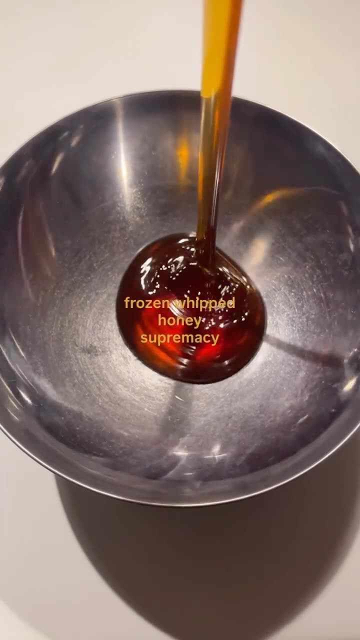Whipped Honey Latte Topping