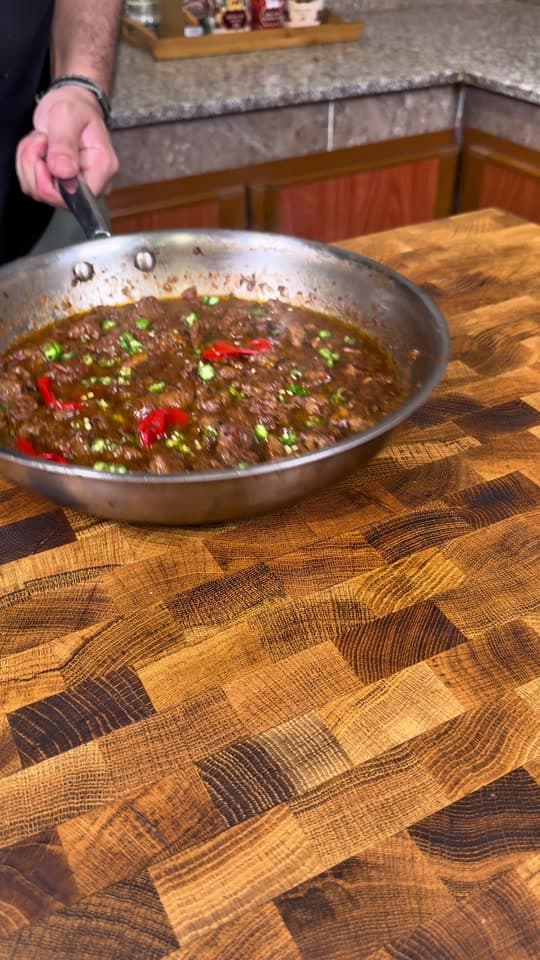Spiced Meat with Cumin