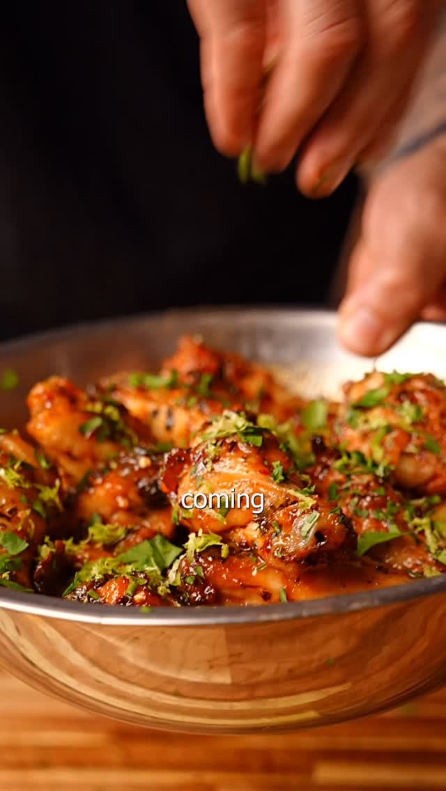 Cilantro Lime Chicken Wings