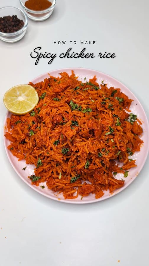 Spicy Chicken Rice