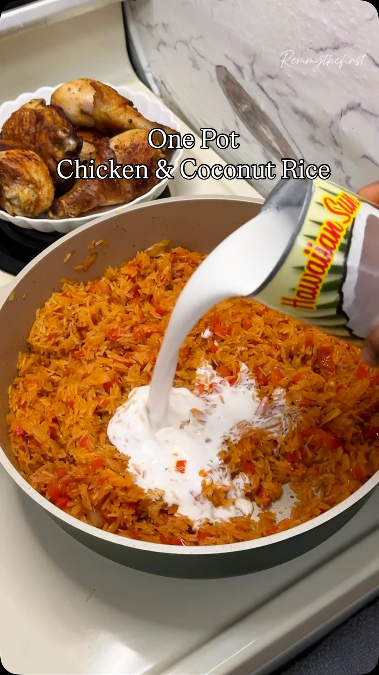 One Pot Chicken and Coconut Rice