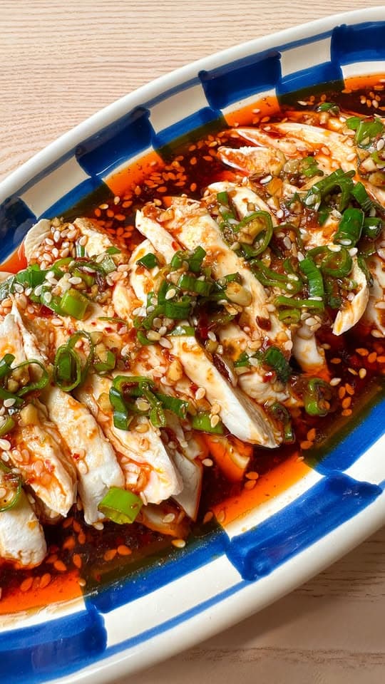 High‑Protein Sichuan Mouthwatering Chicken