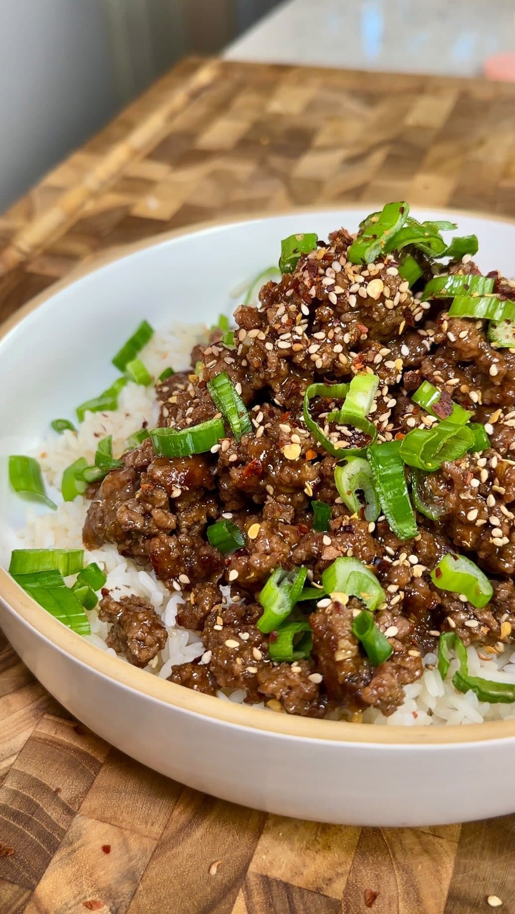 Mongolian Beef Rice Bowl