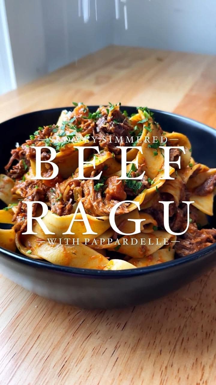 Slowly Simmered Beef Ragu