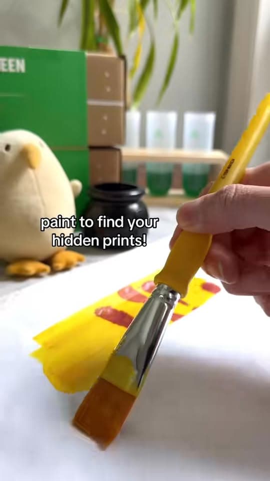 Halloween Hidden Message Science Experiment