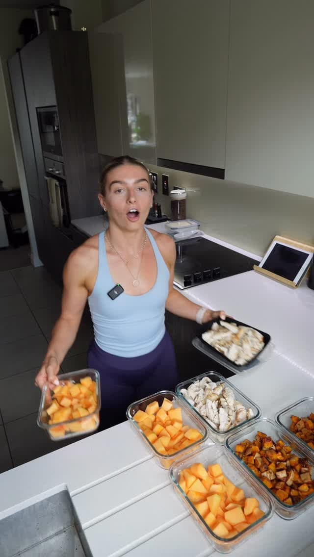 Meal‑Prep Power: Roasted Butternut Squash, Air‑Fried Chicken & Melon Snacks
