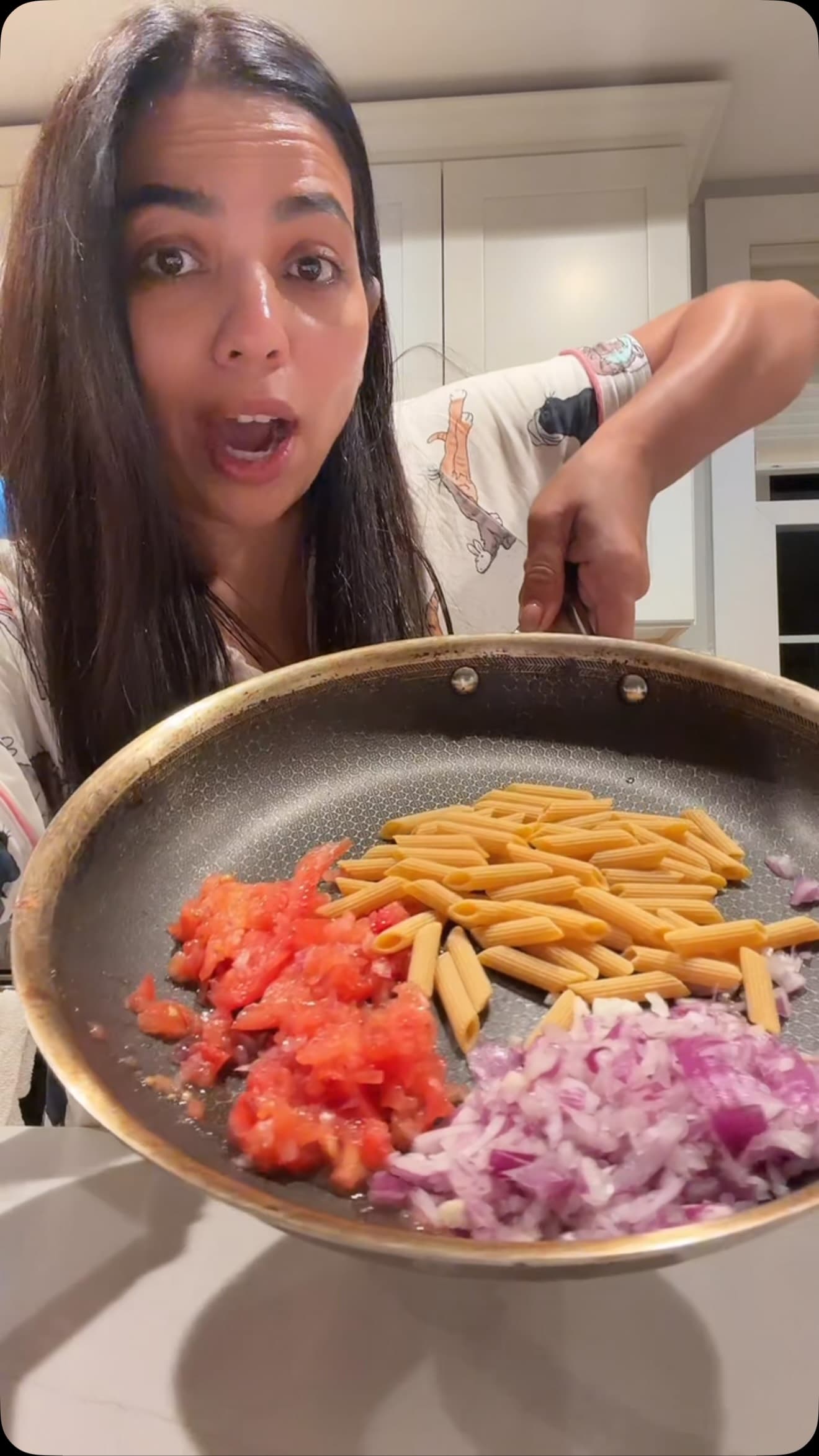 Protein Pasta with Spicy White Sauce