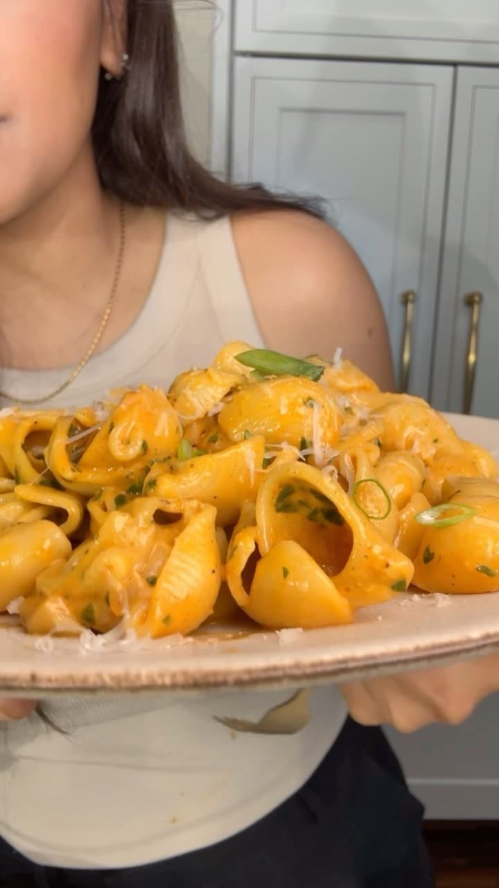Creamy Gochujang Pasta with an Indian Twist