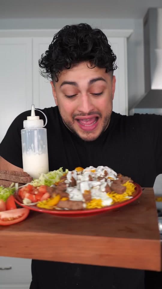 Halal Lamb Over Rice
