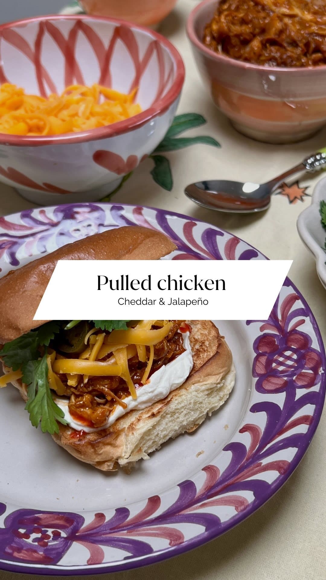 Pulled Chicken Sandwich