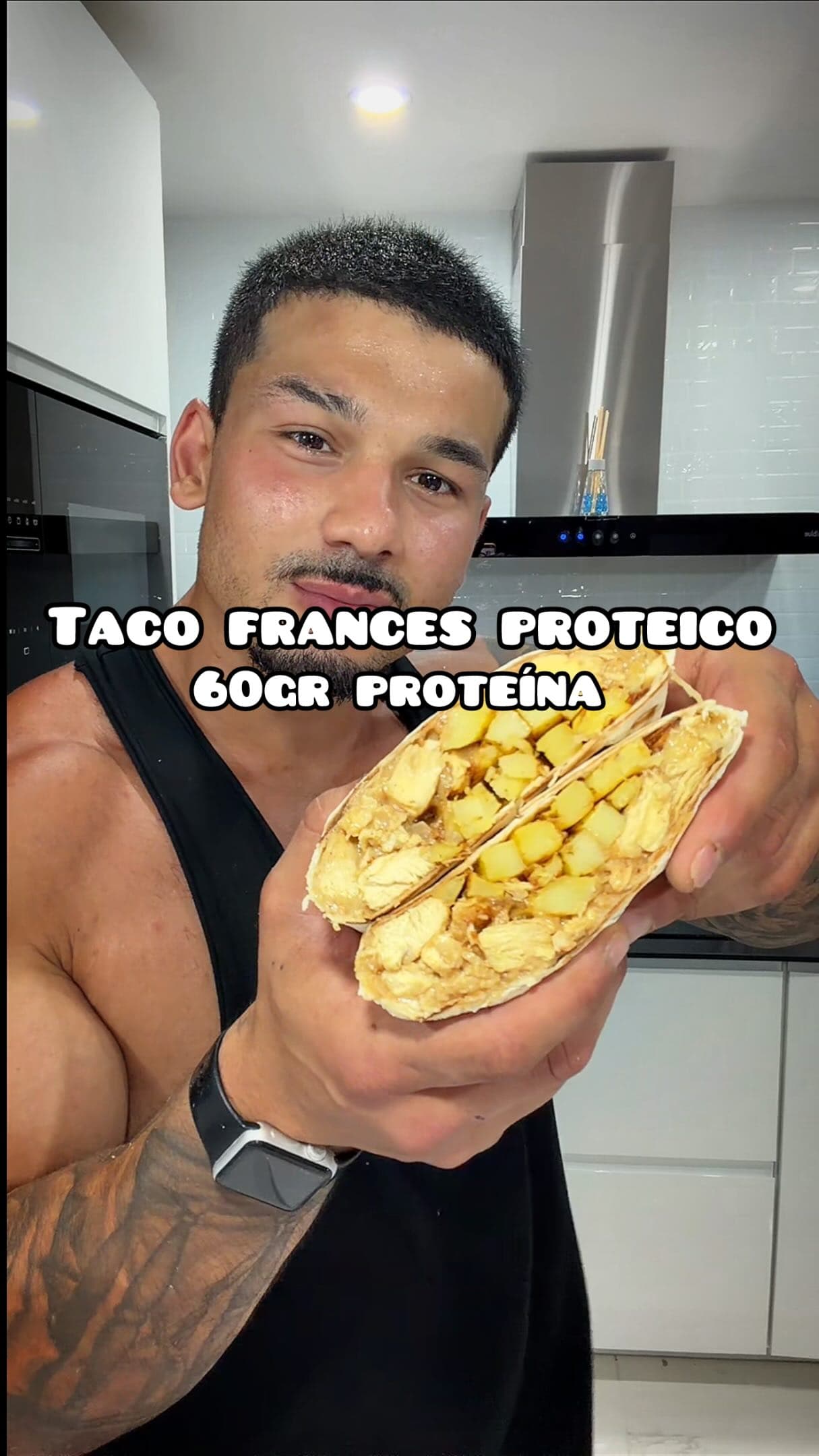 Healthy French-Style Taco with 60g Protein