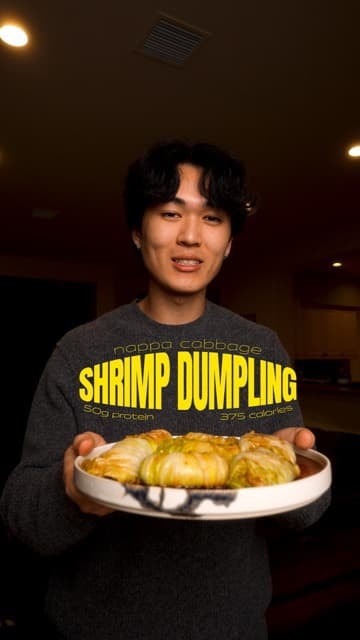 Shrimp Cabbage Dumpling Rolls