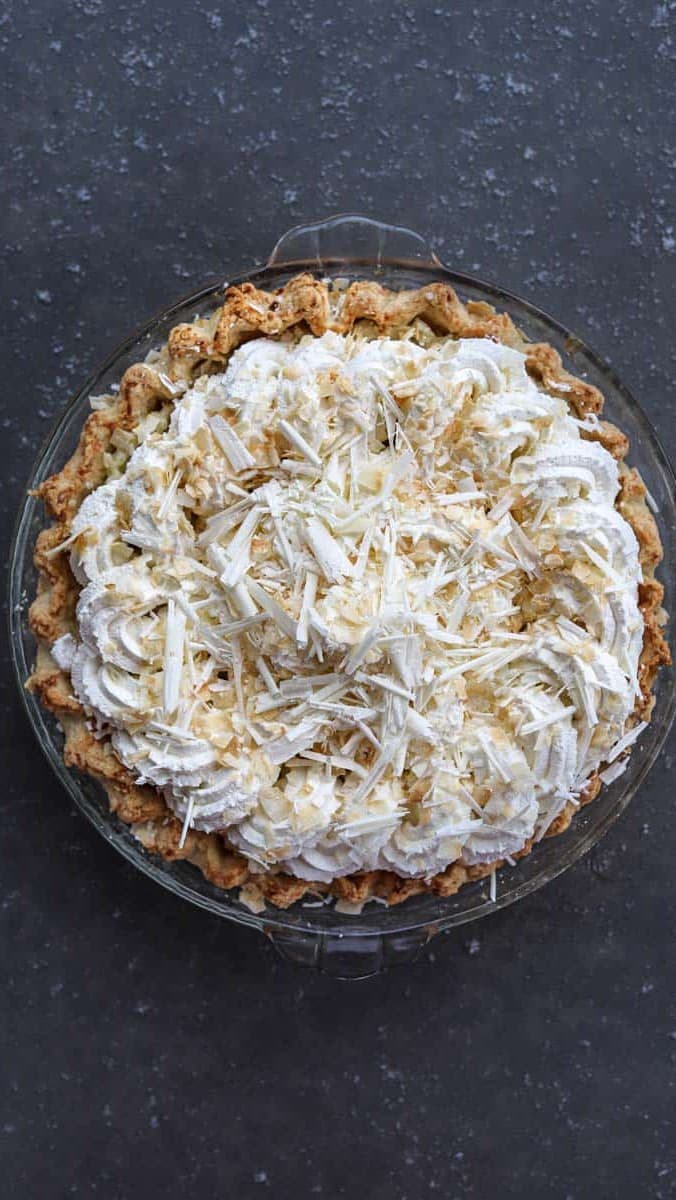 Triple Coconut Cream Pie